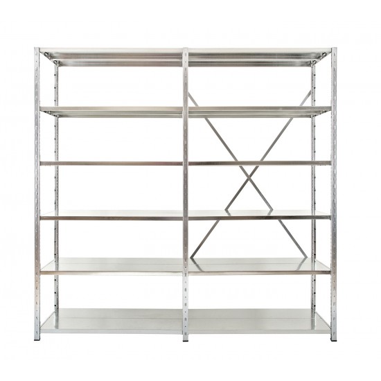 Expo 3 Galvanised Shelving Expo 3 Galvanised Shelving